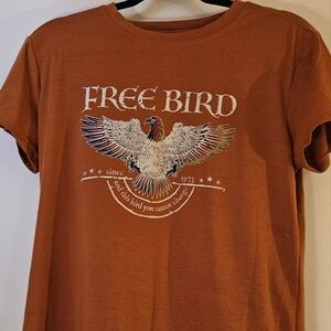 Free Bird Rust/Orange T-Shirt